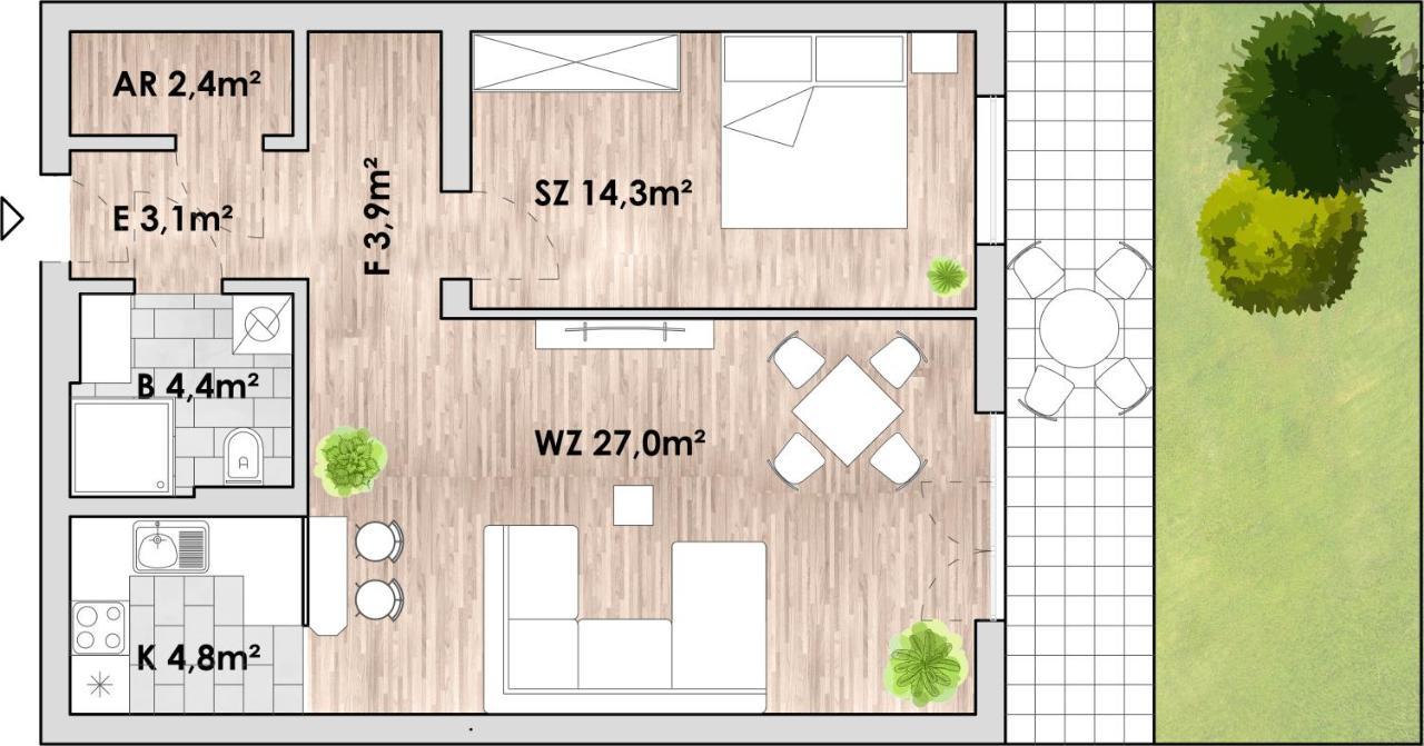 Ostsee-Ferienwohnung-Lipsia أوستسيباد نينهاجن المظهر الخارجي الصورة